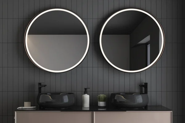 浴室のインテリアの3 Dレンダリング — ストック写真