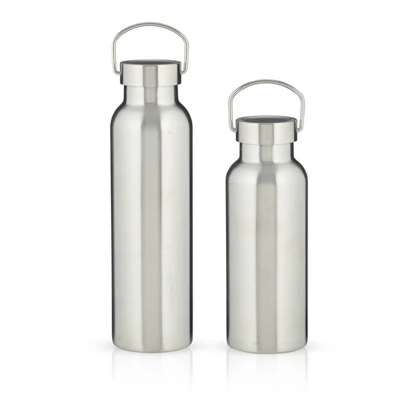 Vakuum Wasserflasche Isolierter Hintergrund — Stockfoto