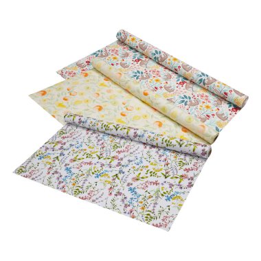 hediye paketleme kağıdı kırpma yolu ile izole edilmiş beyaz arkaplanı keser