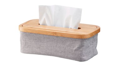 Doku kutusu kırpma yolu ile izole edilmiş beyaz arkaplanı kes