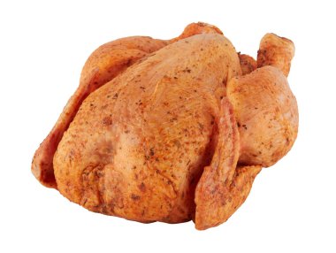 Sos otuyla karıştırılmış tavuk.