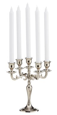 beyaz avize tutucu kırpma yolu ile izole beyaz arkaplan kes