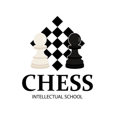 Satranç. Satranç tahtası. Entelektüel okul