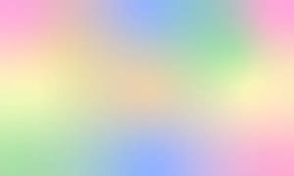Голографическая Градиентная Неоновая Векторная Иллюстрация Трогательный Радужный Единорог Фоне Прозрачный — стоковый вектор