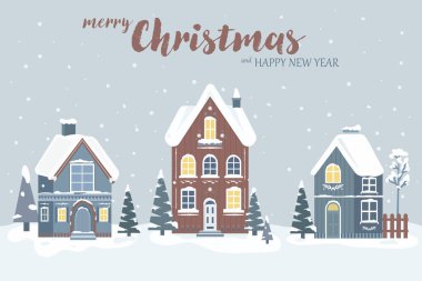 İskandinav tarzında kusursuz bir arka plan şekli. Noel desenli köknar ağaçları ile döngülenmiş desen.