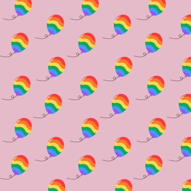 Kusursuz bir LGBTQ Onur Yürüyüşü. Bkk. Çizimler LGBT topluluğu