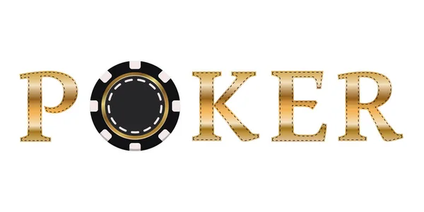 Bir kumarhane için vektör logosu. 