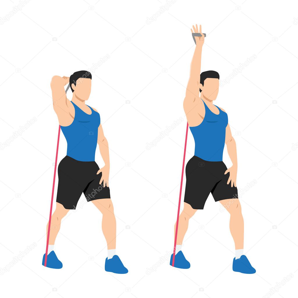 Bíceps Triceps Gomas Elasticas Ejercicios Biceps Triceps Hacer