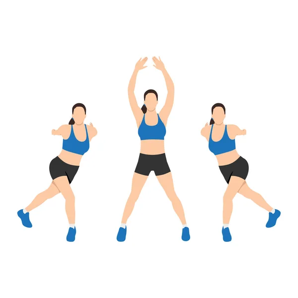 Jumping Jacks / Star jumps - GoFitnessPlan