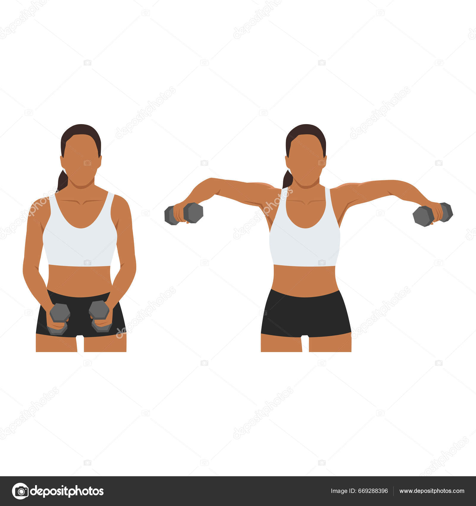 Simply Fitness Curl Biceps Alterno Con Mancuernas Brazos Flacidos