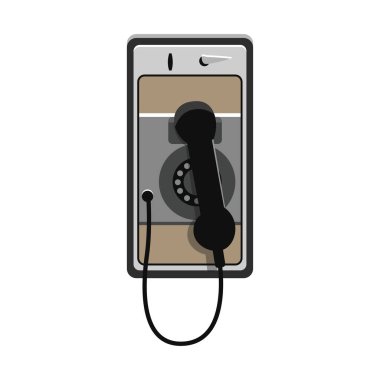 Klasik ankesörlü telefon tasarım projesi için mükemmel