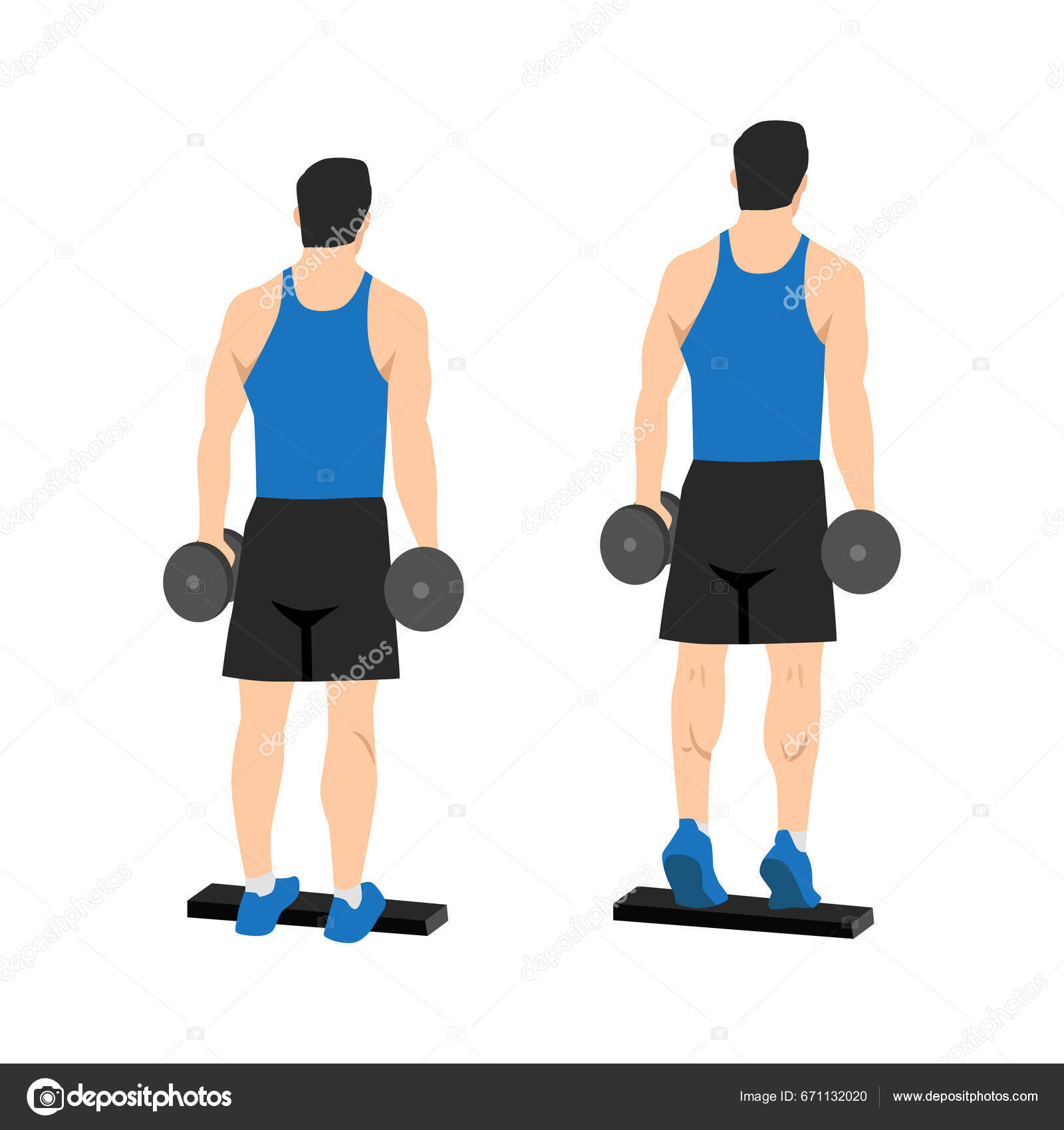 Inverso Curl De Biceps De Pie Con Mancuernas Curl Rutina Barra Z