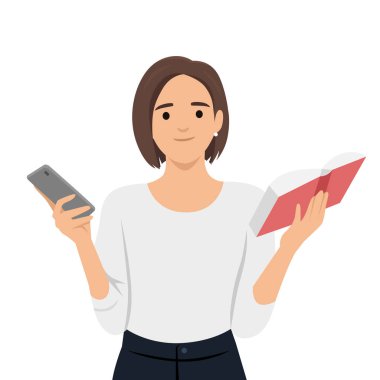 düz vektör çizimi beyaz arkaplanda izole edildi