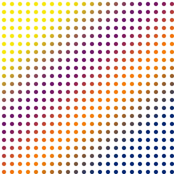 Abstrakcyjny Polka Kropka Wzór Obrazu Tło Kolor Sztuka Ilustracja — Zdjęcie stockowe