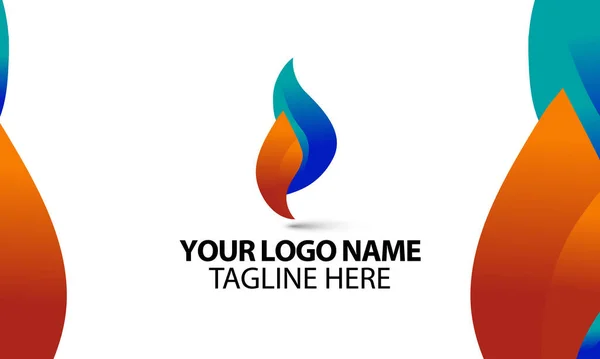 Diseño Logotipo Colorido Abstracto —  Fotos de Stock
