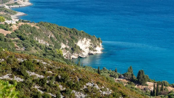 Belle Vue Sur Nature Sur Île Grecque — Photo