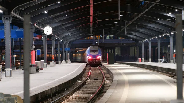 View Basel Railway Station — Stock Photo, Image