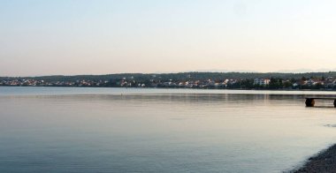 Zadar Körfezi 'nin güzel manzarası, Hırvatlar