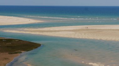 Atlantik Okyanusu 'nun güzel manzarası