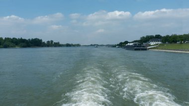 Güzel liman manzarası