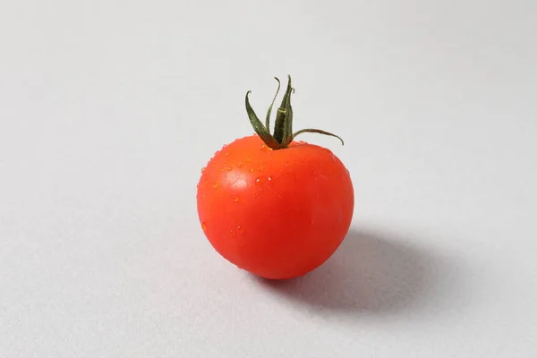 Fresh Tomato Isolated White Background — Stock Photo, Image