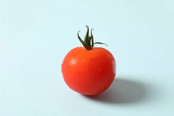Fresh Red Tomato White Background — Stock Photo, Image