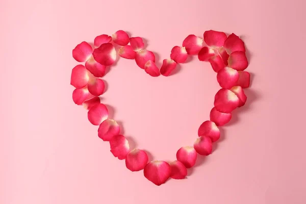 pink heart on pink background. valentine day