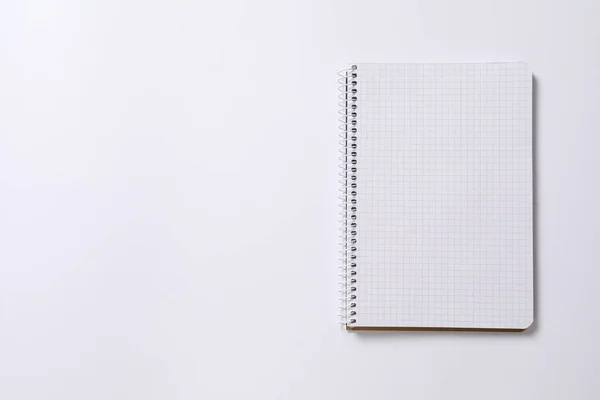 Cuaderno Con Fondo Blanco —  Fotos de Stock