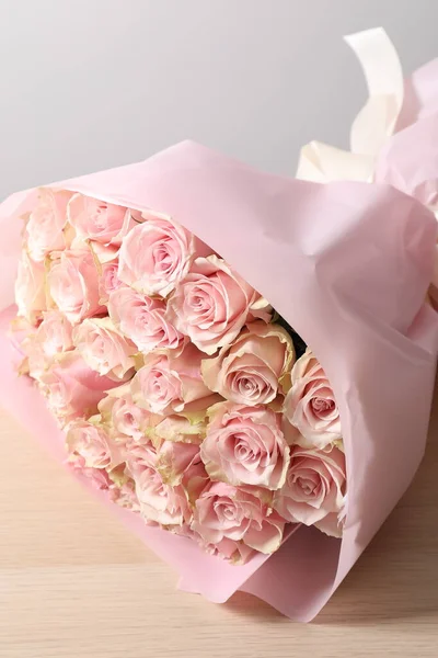 Beautiful Bouquet Pink Roses — Stock Photo, Image