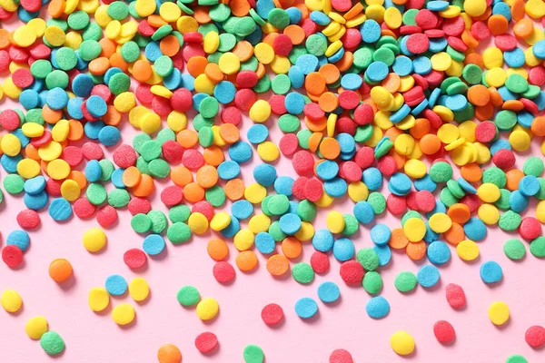 Colorful Candies Sugar Sprinkles — Stock Photo, Image