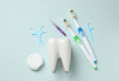 Diş tedavisi ve diş bakımı kavramı