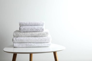 banyo Havlu yığını 