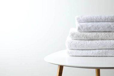 banyo Havlu yığını 