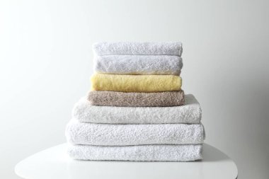 banyo Havlu yığını 