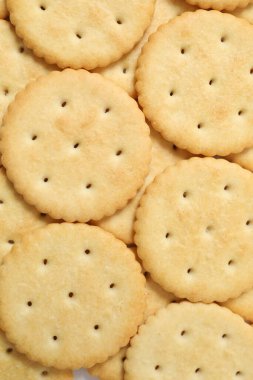 Lezzetli çıtır kraker kurabiye arka planı 