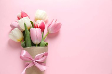 güzel taze Lale buketi 