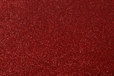 Parlak kırmızı glitter doku arka plan