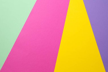 Soyut geometrik arkaplan, üst görünüm ve düz konum