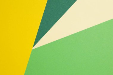 Soyut geometrik arkaplan, üst görünüm ve düz konum