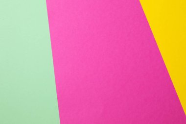 Soyut kağıt geometrik arkaplan, üst görünüm ve düz konum