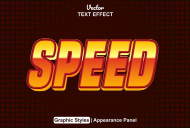 turuncu renk düzenlenebilir metin efekti.