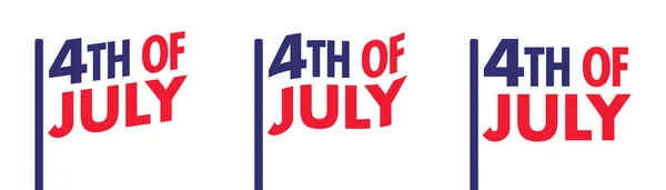 Του Ιουλίου Σημαία — Διανυσματικό Αρχείο