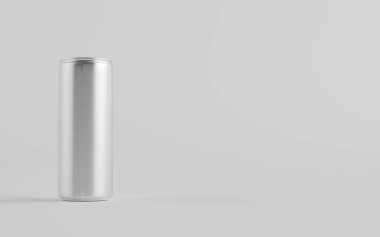 250 gram. / 250 ml Alüminyum Soda / Enerji İçeceği / Seltzer / Buzlu Kahve Kutusu - Tek Kutu. 3B Görüntü