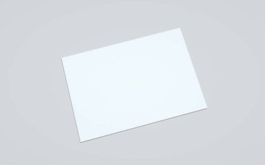 A4 Flyer / Letterhead Model Model-One Flyer. 3B Görüntü