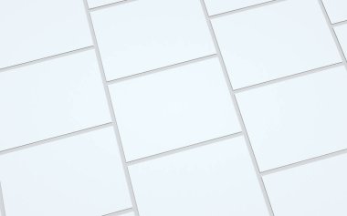 A5 Flyer / Broşür Modifiye-Çoklu Uçucular. 3B Görüntü