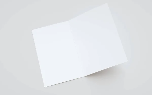 Брошюра Fold Half Fold — стоковое фото