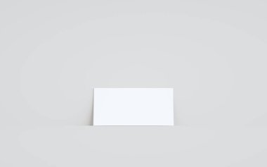 DL Flyer / Davetiye Modifiye - Duvara Karşı Bir El Arkaplanı. 3B Görüntü