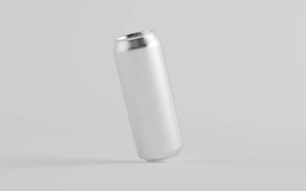 Uncji 500Ml Aluminiowe Piwo Soda Drink Energy Can Mockup One — Zdjęcie stockowe