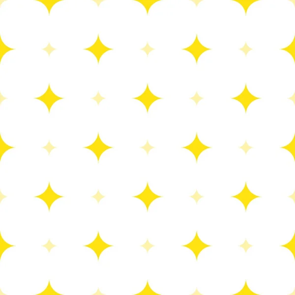 Игристая Звезда Бесшовный Рисунок Фона Векторе Изолированы Белом — стоковый вектор