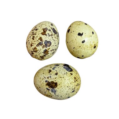 Bıldırcın yumurtaları yiyecek arka planı olarak izole edilmiş, diyet yumurta, sağlıklı kahvaltı, doğal organik besin